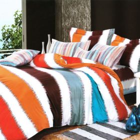 Blancho Bedding - [Irish Spring] Luxury 5PC Comforter Set Combo 300GSM (Full Size)