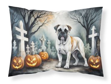 Boxer Spooky Halloween Standard Pillowcase Lightweight Super Soft Easy Care Decorative Artwork Pillowcase, Standard
