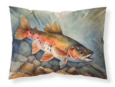 Brook Trout Standard Pillowcase Lightweight Super Soft Easy Care Decorative Artwork Pillowcase, Standard