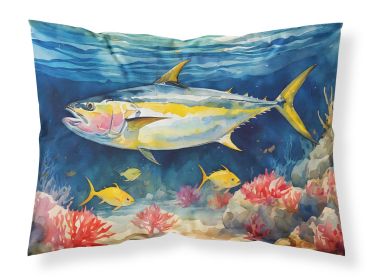 Yellowfin Tuna Standard Pillowcase Lightweight Super Soft Easy Care Decorative Artwork Pillowcase, Standard