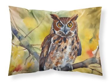 Eastern Screech Owl Standard Pillowcase Lightweight Super Soft Easy Care Decorative Artwork Pillowcase, Standard
