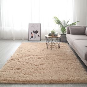 Plush Girl's Room With Tatami Mats Beside The Bed (Option: Beige1-60X90CM)