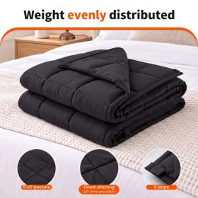 A Dult Gravity Blanket (Option: Black)